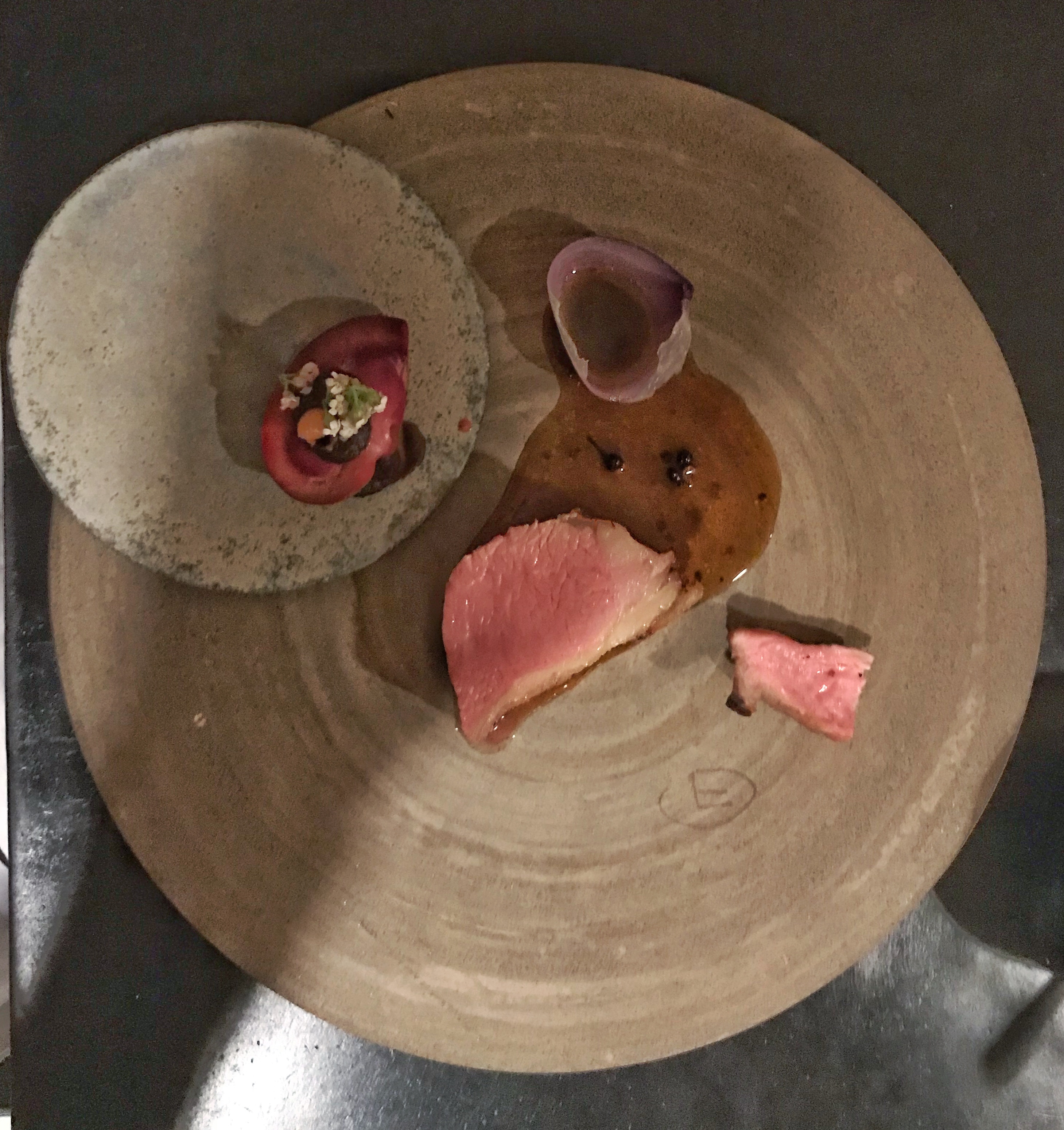 Tasting menu, Restaurant AT, Paris