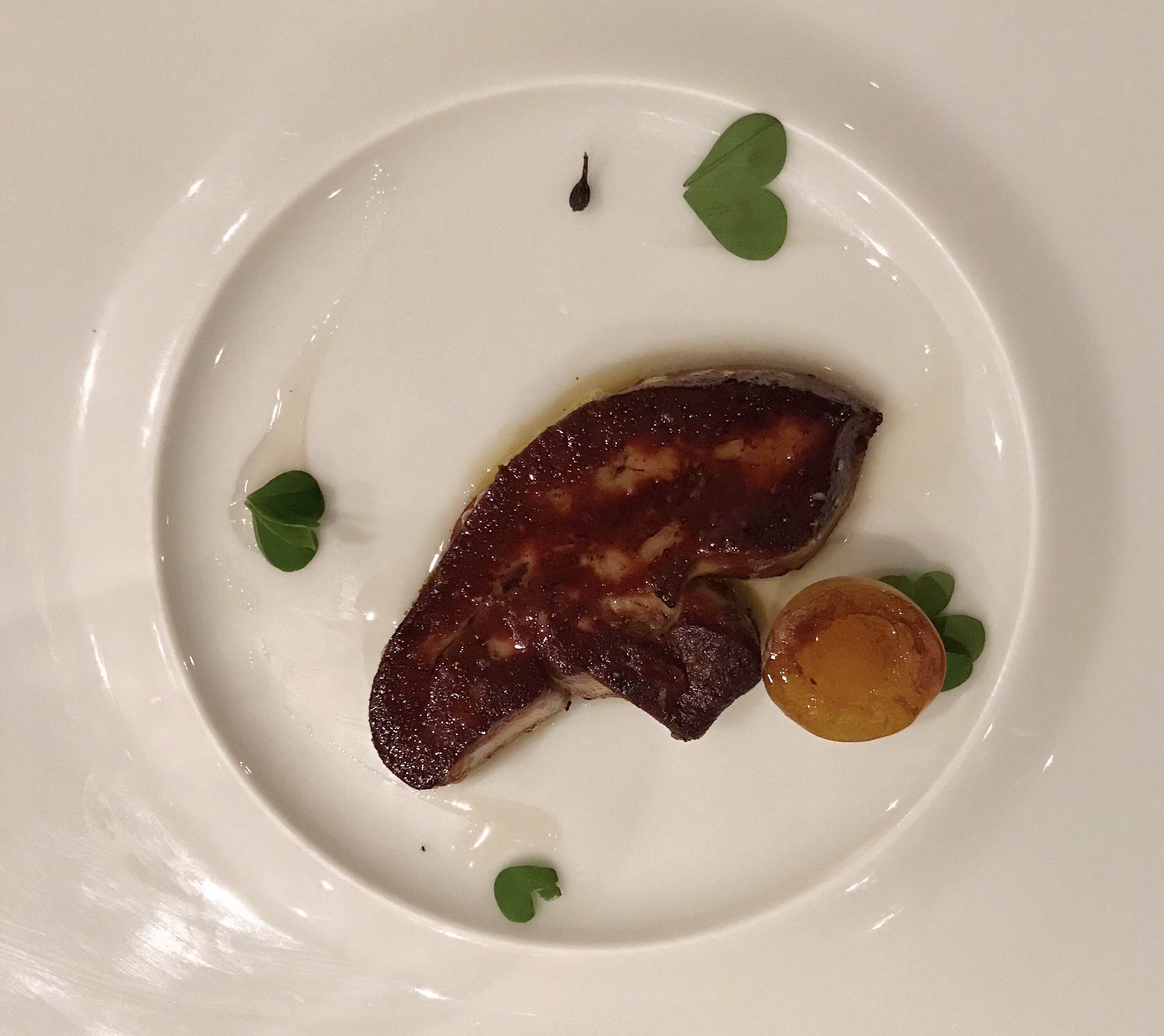 Third course of degustation menu at Restaurant L'initial, Paris